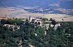 Saturnia: il paese - Veduta aerea 2